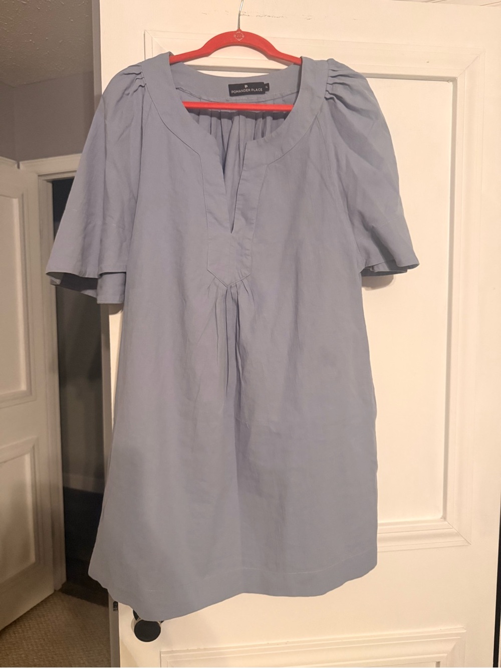 Pomander Place Gray Mini Dress